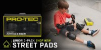 Комплект детской защиты Pro-Tec Street Gear Jr 3 Pack Blk (Y) 1516001