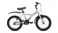 Велосипед Forward Dakota 16 серый/фиолетовый (2022)