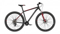 Велосипед Stark Hunter 29.2 HD чёрный/красный Рама: 16" (2022)