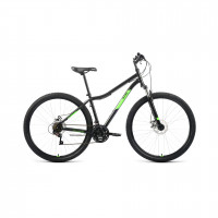 Велосипед Altair MTB HT 29 2.0 disc черный/ярко-зеленый рама: 17" (2022)