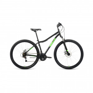 Велосипед Altair MTB HT 29 2.0 disc черный/ярко-зеленый рама: 17&quot; (2022) 