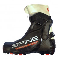Лыжные ботинки Spine NNN Concept Skate (черный/красный) (2022)