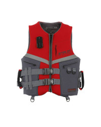 Спасательный жилет для гидроцикла неопрен мужской Jetpilot Venture Neo Vest ISO 50N w. Super Grip Red 1902903 (2020)