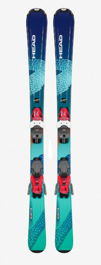 Горные лыжи Head Monster Easy JRS (117-157) + Крепление JRS 7.5 GW CA BR 78 [H] multi colored (2023)