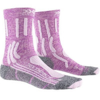 Носки X-Socks Trek X Merino WMN Socks Magnolia Purple Melange/Dolomite Grey