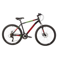 Велосипед Foxx Aztec D 26" черный рама 14" (2023)