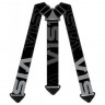 Подтяжки Vist Suspenders RUS SKI TEAM black-white (2025) - Подтяжки Vist Suspenders RUS SKI TEAM black-white (2025)