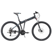 Велосипед Stark Cobra 27.2 D черный/серый/черный Рама: 18" (2023)