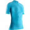 Футболка женская X-Bionic Effektor 4.0 Trail Running Shirt Half Zip SH SL Turquoise - Футболка женская X-Bionic Effektor 4.0 Trail Running Shirt Half Zip SH SL Turquoise