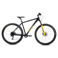 Велосипед Aspect Thunder 29" черный/желтый рама: 18" (2023)