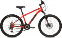 Велосипед Stinger Caiman D 24" красный рама 12" (2022)