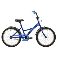 Велосипед Novatrack Strike 20" (без доп. колес) синий (2022)