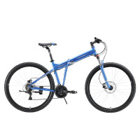 Велосипед Stark Cobra 29.2 HD синий/серебристый/черный Рама: 18" (2023)