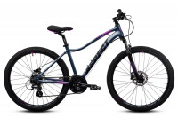 Велосипед Aspect OASIS HD 26 черно-фиолетовый 18" (2022)