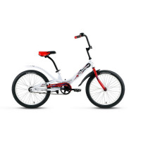 Велосипед Forward Scorpions 20 1.0 Белый/Красный (2021)