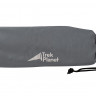 Самонадувающаяся подушка Trek Planet Camper Pillow серая - Самонадувающаяся подушка Trek Planet Camper Pillow серая