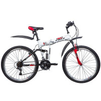 Велосипед Foxx Zing F1 26" белый (2020)