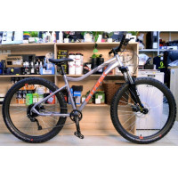 Велосипед Stark Tactic 27.5+ HD серебристый/оранжевый рама: 18" (Демо-товар, состояние идеальное)