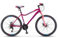 Велосипед Stels Miss-5000 MD 26" V020 фиолетовый/розовый рама 16 (2022)