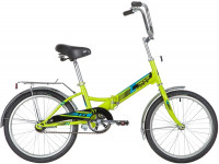 Велосипед складной Novatrack TG-20 Classic 1.0 20" зеленый (2020)