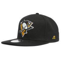 Бейсболка Atributika&Club NHL Pittsburgh Penguins Snapback черная (58 см) 31081