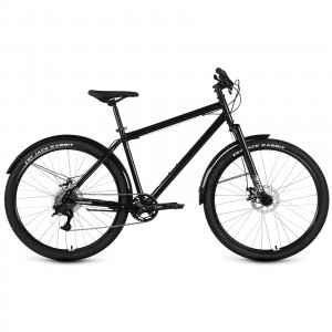 Велосипед Forward Sporting 27.5 X D Courier черный рама: 18&quot; (2022) 