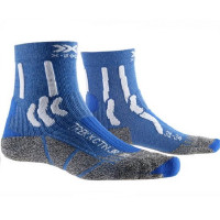 Носки X-Socks Trek X Cotton Junior Lake Blue/Arctic White