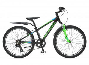 Велосипед Schwinn Mesa 24&quot; черно-зеленый рама 14&quot; (Демо-товар, состояние идеальное) 