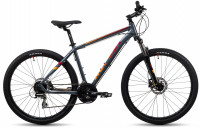 Велосипед Aspect Stimul 27.5 серо-оранжевый рама: 18" (2022)