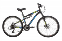 Велосипед Foxx Matrix 26" черный рама: 16" (2022)