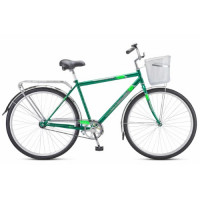 Велосипед Stels Navigator-300 С 28" Z010 темно-зеленый рама: 20" (2023)