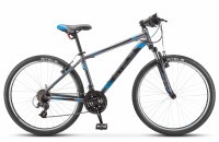 Велосипед Stels Navigator-500 V 26" V030 серый/синий (2019)