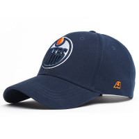 Бейсболка Atributika&Club NHL Edmonton Oilers темно-синяя (55-58 см) 31132