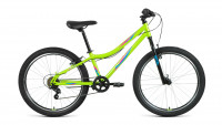 Велосипед Forward Iris 24 1.0 зеленый/бирюзовый рама 12" (2022)