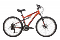 Велосипед Foxx Matrix 26" красный рама: 18" (2022)
