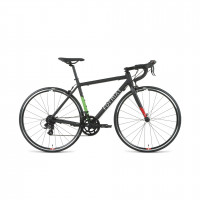 Велосипед Format 2232 28" черный-мат/зеленый-мат рама: 500 мм (2023)