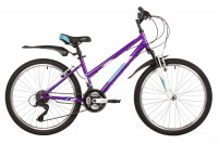 Велосипед Foxx Salsa 24" фиолетовый рама: 12" (2022)