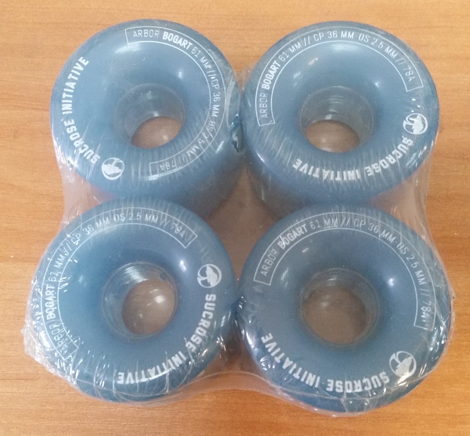 Колёса для лонгборда Arbor Bogart Fusion 61 mm / 78 A blue