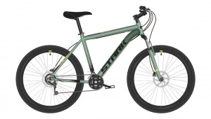 Велосипед Stark Indy 26.2 D зеленый/черный Рама: 16&quot; (2022) 