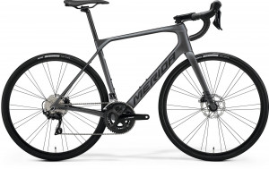 Велосипед Merida Scultura Endurance 4000 28&quot; SilkDarkSilver/Black Рама: XL (2022) 