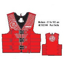 Спасательный жилет нейлон O&#039;Brien Vest, Nyl Rental red 2192364 (2020) 