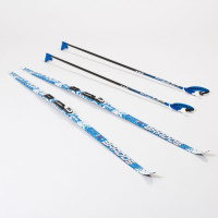 Комплект беговых лыж Brados NNN (Rottefella) - 185 Wax XT Tour Blue