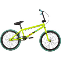 Велосипед Novatrack BMX Wolf 20" зеленый рама: 10" (2023)