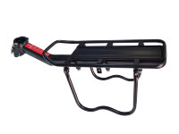 Багажник Suntek HS-022B консольный, алюминий, с эксцентриком, с защитными дугами, с пружиной, макс.нагр.10кг