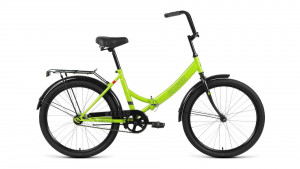 Велосипед ALTAIR CITY 24 зеленый/серый рама: 16&quot; (2022) 