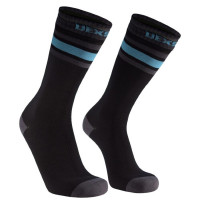 Водонепроницаемые носки DexShell Ultra Dri Sports Socks голубая полоска DS625W-AB
