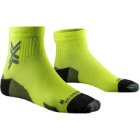Носки X-Socks Run Discover Ankle fluo yellow/opal black F005