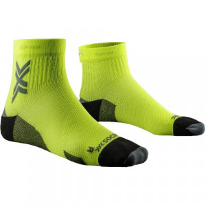 Носки X-Socks Run Discover Ankle fluo yellow/opal black F005 