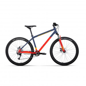 Велосипед Forward Apache 27.5 2.0 D темно-синий/красный рама: 15&quot; (2023) 