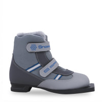 Лыжные ботинки SPINE NN75 Kids Velcro/Baby серые (2022)